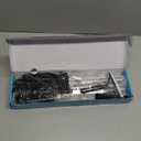 Carpet Rake for Pet Hair Removal - Upgraded 2-in-1 Carpet Broom with Copper Scraper & TPU Brush, 54 Adjustable Long Handle Reusable Cat Dog Hair Remover Tool for Deep Cleaning Rugs, Mats (Black)