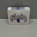 Kamylorus Wired Controller for PS-5/PC, Gaming Controller with Dual Vibration, Programmable/Remap/Turbo/RGB Light, 3.5MM Headphone Jack (White)