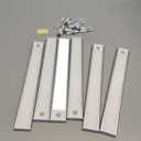 6-Pack Under Cabinet Lighting Wireless, LED Motion Sensor Light Indoor, Rechargeable Closet Lights Battery Operated, Dimmable & 3 Color Temps, Under Counter Lights for Kitchen, Stairs (8inch)