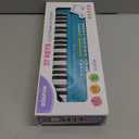 Keyboard Piano for Kids, BIGFUN 37 Keys Toddler Piano Multifunction Music Educational Instrument Toy, Electronic Kids Keyboard for 3-7 Year Old Girls and Boys (Blue)