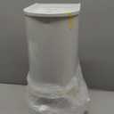 Mail Boxes for House Outside, RAINHOL White Mailboxes for Outside, Galvanized Steel Post-Mount Mailboxes, 19 x 8.7 x 6.7 Inches