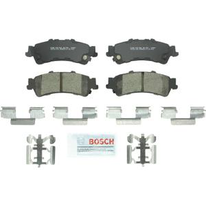 BOSCH BC792 QuietCast Premium Ceramic Disc Brake Pad Set - Compatible with Select Cadillac DTS; Chevrolet Astro, Avalanche, Silverado, Suburban, Tahoe; GMC Safari, Sierra, Yukon, Yukon XL + More; REAR