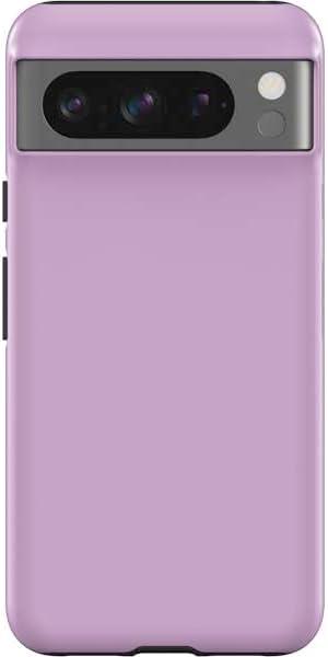 Skinit Impact Phone Case Compatible with Google Pixel 8 Pro - Lilac Design (Purple - SOLIDX37)
