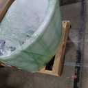 Empava Air Jetted Massage Bath Tub 48 in. Freestanding Bathtub Air Mirco Bubble Hydrotherapy Oval Japanese SPA Tub