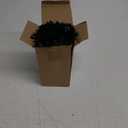 33ft Black Christmas Tinsel Garland,Xmas Metallic Twisted Hanging Garland for Chistmas Tree Fireplace Mantle Home Decoration