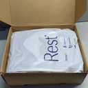 REST Evercool Cooling Comforter, King/Cali King, Blanket for Hot Sleepers, All Season Bedding for Night Sweats, Breathable Lightweight Duvet, 106x90 Inches, Cool Gray