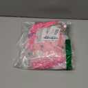 AROIC Dog Birthday Bandana Set, Pet Party Decorations Kit with 2 Bandanas, Fun Pet Birthday Party Decorations for Small Medium Dogs Pets, Cute Puppy Celebration Outfit with Hat, Bow Tie & Balloons (Pink)