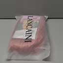 Pastel Bob Wigs with Bangs for Women Loose Wavy Wig Pastel Wavy Shoulder Length Bob Synthetic Cosplay Wig for Girl Colorful Costume Wigs (Pink)