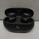 Beats Studio Buds + | True Wireless Noise Cancelling Earbuds, Enhanced Apple & Android Compatibility, Built-in Microphone, Sweat Resistant Bluetooth Headphones, Spatial Audio - Black/Gold