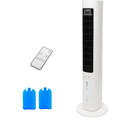 Windowless Portable Air Conditioner, 41” Evaporative Air Cooler with Remote, Swamp Cooler 3 Models,12H Timer, 70°Oscillation Tower Air Conditioner 3L Water Tank & 2 Ice Packs for Room Bedroom Office