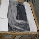 Giraffe Tools AW505/8 Retractable Garden Hose Reel 5/8" x 115+5 ft, Heavy Duty Wall Mounted Water Hose Reel Automatic Rewind, 180 Deg Swivel Bracket, Slow Retraction, 115ft, Dark Grey