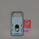 Case Compatible with iPhone 17 Pro Max, Shockproof Impact Resistant with Slide Lens Protective Cover Case for iPhone 17 Pro Max 6.9 inch (Green)