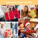 6 Set Employee Appreciation Gifts Thank You Gifts Bulk for Coworker Staff Teacher Nurses, Christmas Glasses Cups 16 oz Can Shaped Beer Glass Makeup Bag Ballpoint Pen for Women Men (Fresh Style)