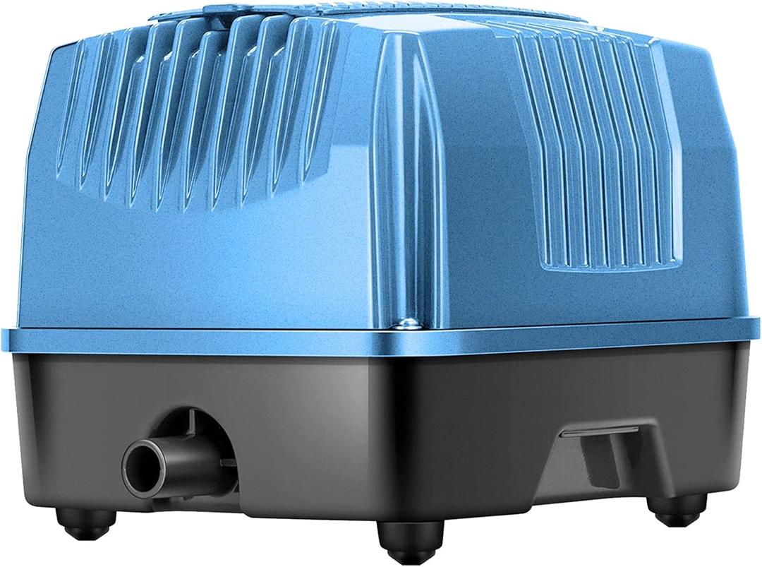 Aquarium Air Pump Kits, Adjustable Quiet Aerator 160GPH/260GPH/395GPH with Airstone Valve Tube