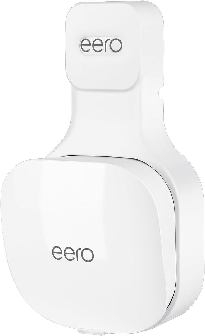 Wall Mount Holder Only for eero Mesh WiFi Router, (NOT Compatible with eero 6/ eero 6+/ eero Pro/eero Pro 6E), Perfect for Storing Power Cords and Plugs