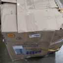 COLAMY Modern Wingback Living Room Chair, Upholstered Fabric Accent Armchair, Single Sofa Chair with Lounge Seat and Wood Legs for Office/Bedroom/Reading Spaces, Beige (Set of 1)