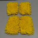 Reusable Duster Refill Compatible with Swiffer Hand Duster - 360 Heavy Duty Dusters Refills - Microfiber Ceiling Fan Duster for Swiffer Dusters Extended Handle, 4 Pack(Handle is Not Included)