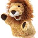 Folkmanis Little Lion Hand Puppet, Tan, 1 EA