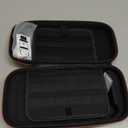 Auarte [Charge inside] Carrying Case for Nintendo Switch 2 2025 / Switch OLED / Switch with Adapter and for Joy Cons Storage, Travel Case for Switch 2 Console with 22 Game Card Storage (Carbon Black)