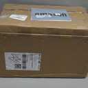 YUNZII QL75 Wireless Typewriter Hot Swap Retro Mechanical Keyboard,Punk Round Keycaps,RGB Backlit QMK/VIA Programmable, Multi-Device Keyboard with 2.4GHz/Type-C/BT5.0 (Wood, Cocoa Cream V2 Switch)