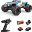 MJX 16208 1/16 RTR Brushless RC Cars, Top Speed 42mph 4x4 Hobby Electric Off Road Jump Remote Control Truck, Adult RC Monster All Terrain Remote Control Cars