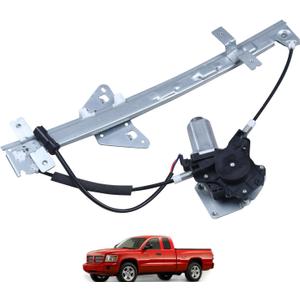 741-598 Rear Driver Side Power Window Regulator W/Motor Fit 2000-2004 Dodge Dakota 1998-2003 Dodge Durango Replacement 55256495AF 5073325AC