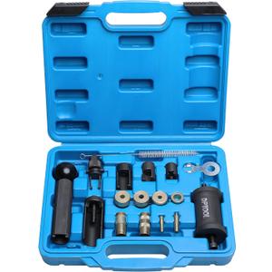 T10133 Fuel Injector Puller Removal Set Injector Seal Installer Service Tool Kit Compatible with Audi VW 1.4 1.6 1.8 2.0 2.7 3.0 3.2 3.6 V6 4.2 V8 FSI Petrol