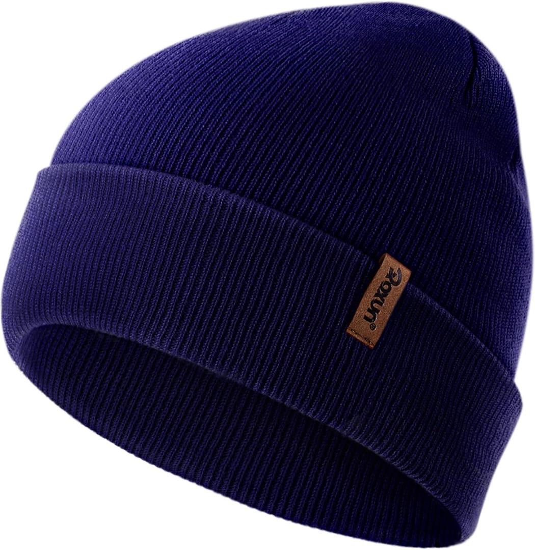 ROXUN Beanie for Men/Women Winter Hat Knit Cuffed Soft Warm Unisex Skull Stocking Cap