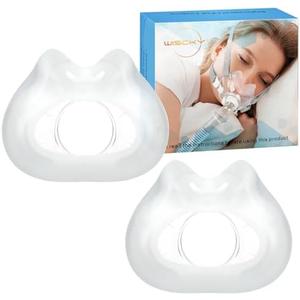 Replacement Cushion fo AirFit F30(M) Mask - 2 Packs Reliable Seal & Perfect Fit Full Face Mask Cushions, Compatible with Original F30 Frame(Medium)