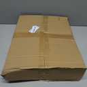 Facka Adjustable TV Tray Table with Rounded Metal Corners, C-Shaped Snack Table for Couch, Sofa, Bed or Chair, Small Space Side Table for Eating, Dinner, or Laptop Use (15.8*11.8 inch)