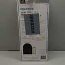 Architectural Mailboxes Chadwick Galvanized Steel Post Mount Mailbox, 8950B-10, Black, Medium Capacity