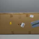 12x36 Picture Frame, Classic Brown 12 x 36 Panoramic Poster Frame for Horizontal or Vertical Wall Mounting, 1 Pack