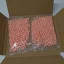 1000 PCs Acrylic Pony Bea.. Kandi Beads( Light Orange)