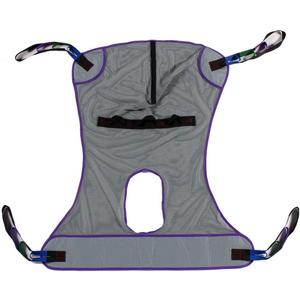 Patient Aid Full Body Commode Sling - Easy-to-Wash Mesh Fabric for Bathing and Toileting - Comfy Safe Lifting and Transfers for Children and Young Adults - Small, 135lb. Maximum Carrying Capacity