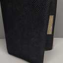 Moynesa Easy Jute Rug Checkered Outdoor Patio Rug 3x5, Washable Rugs for Entryway Non Slip Bordered, Indoor Outdoor Carpet for Living Room Bedroom Kitchen Farmhouse Backyard, Black (Checkerboard)