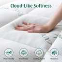 Memory Foam Mattress Topper King, Cooling Pillow Top Mattress Pad