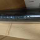 PVC Slide-On Door Bottom | Adjustable Plastic Weatherstrip Door Bottom with Drip Cap | 3 Feet (36-Inch) | for 1 3/4 Doors | Black | Fits Gaps 3/8 to 7/8 | Made in The USA