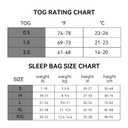 BubblePanda Rayon Made from Bamboo Sleep Sack 2t-3t 1.0 Tog Soft Toddler Sleeping Sack 24-36 Months for Babies 2-Way Zipper Baby Wearable Blanket