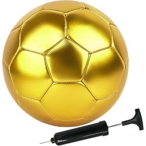 Soccer Ball Size 4 DIY Craft Boys Girls Adults Birthday Gift with Pump Needle Training Practice