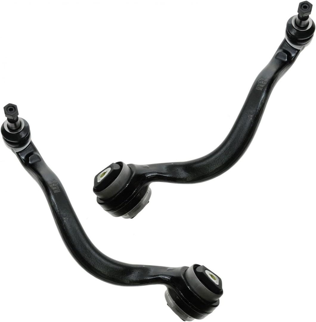 TRQ Front Left and Right Lower Control Arm with Ball Joint Set 2 Piece Compatible with 2007-2018 BMW X5 2008-2019 X6