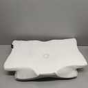 Elviros Cervical Memory Foam Pillowcase (White)