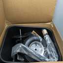 YITAMOTOR Tow-Behind Lawn & Garden Broadcast Spreader, Fertilizer Spreader with 13" Pneumatic Tires and Adjustable Flow Control Lever, for Fertilizer, Grass Seed, Salt, Ice Melt, 130 lbs Capacity