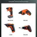 Superer USB Cable Charger Fit for Black and Decker Screwdriver BDCS50C BDCSFS30C BDCSFS30C-CA Cordless BDCD8C Replacement Charging Cord - 5V to 15V