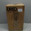 DREO TurboCool Misting Fan 516, 5℉ Drop Cooling Fans that Blow Cold Air, 150°+30° Omni-directional Oscillating, Evaporative air cooler, 26 ft/s Wind, Ultrafine Mist, 20dB Quiet, 6 Speeds 2 Modes, Grey, 15.7 Inches