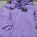 Girls Winter Coat Warm Puffer Jacket Long Fleece Lined Coat With Removable Hood 11-12Y