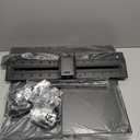 Mobile TV Stand with Power Outlet, Tilting & Swivel Rolling TV Cart for 32-75 Inch TVs, Height Adjustable Portable TV Stand with Shelf, Portrait/Landscape, 88 lbs Capacity, Max VESA 600x400mm