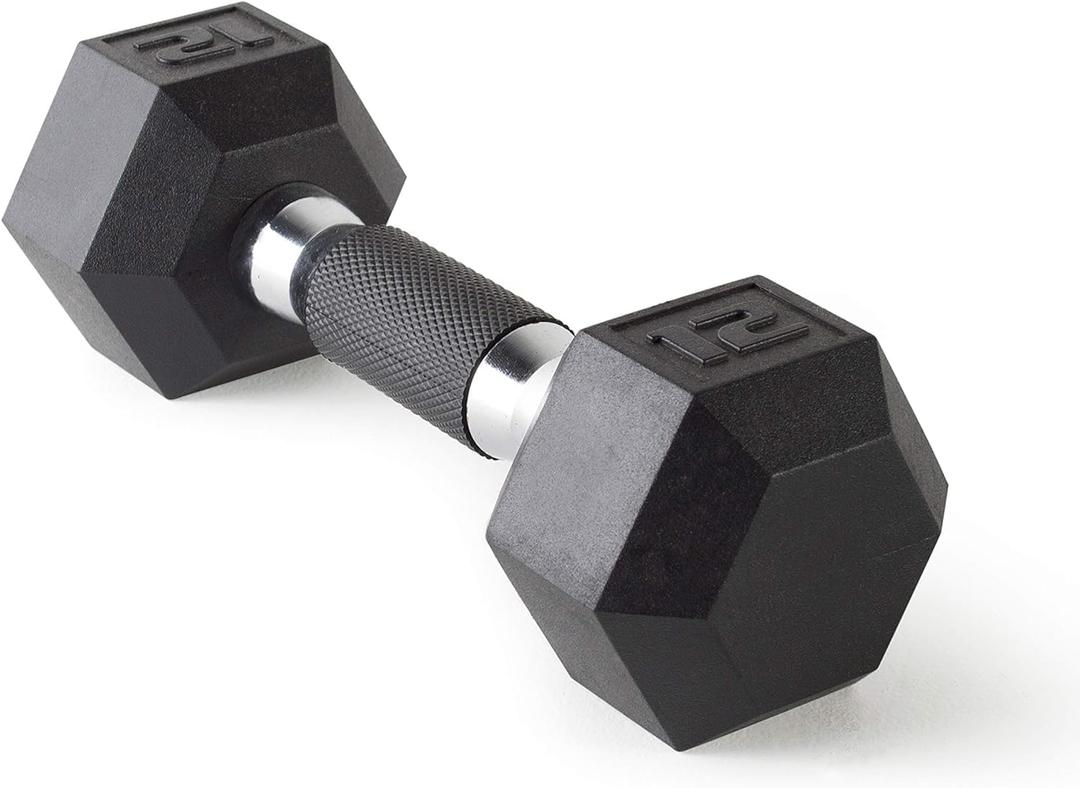 CAP Barbell Coated Hex Dumbbell Weight | Multiple Options (12 lb)