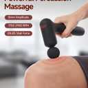 Upgraded 2-in-1 Massage Gun with Heat, Pain Relief Deep Tissue Back and Neck Massager with Extension Handle, Handheld Muscle Massage Gun for Back, Shoulder, Arm,Thigh, FSA-HSA Eligible