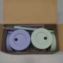 Elk and Friends 10oz Stainless Steel Kids + Toddler Drinking Cups | The Original Mason Jar with Sleeves + Lids | Silicone Straws | Smoothies | Storage Jar | Spill Resistant | Dishwasher Safe | 2 Pack (Sage/Misty Blue)