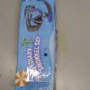 Snorkel Set Adults Snorkeling Gear Anti-Fog Panoramic View Swim Mask Dry Top Snorkel Kit with Carry Bag for Snorkeling Scuba Diving Swimming Travel (Purple+Black)